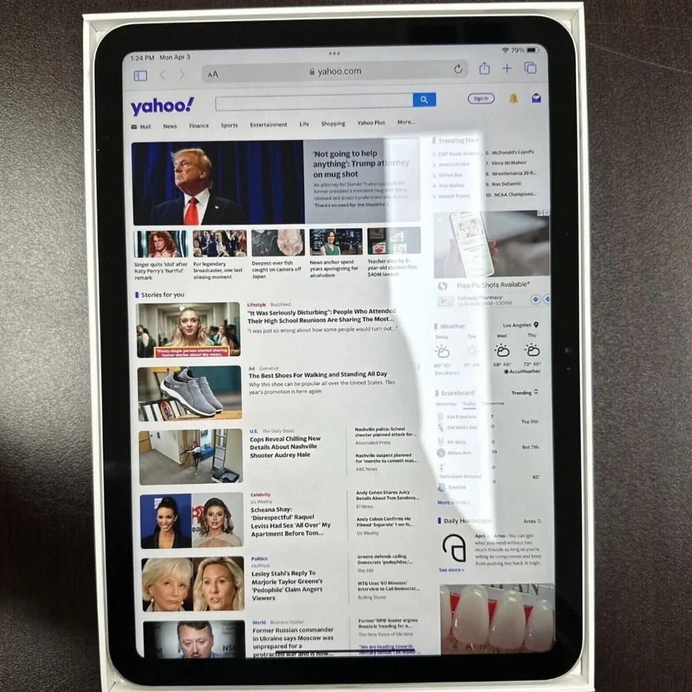 iPad 10 gen used like new 64 gb